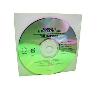 Siouxsie & The Banshees ‎Selections From Album The Rapture CD Promo Post-Punk